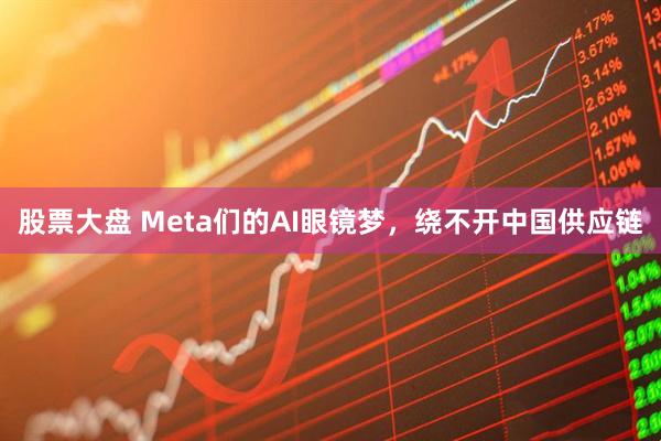 股票大盘 Meta们的AI眼镜梦,绕不开中国供应链